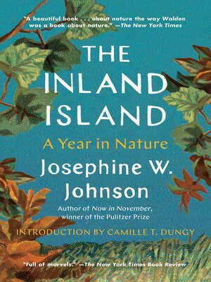 cover image of The Inland Island: a Year in Nature
